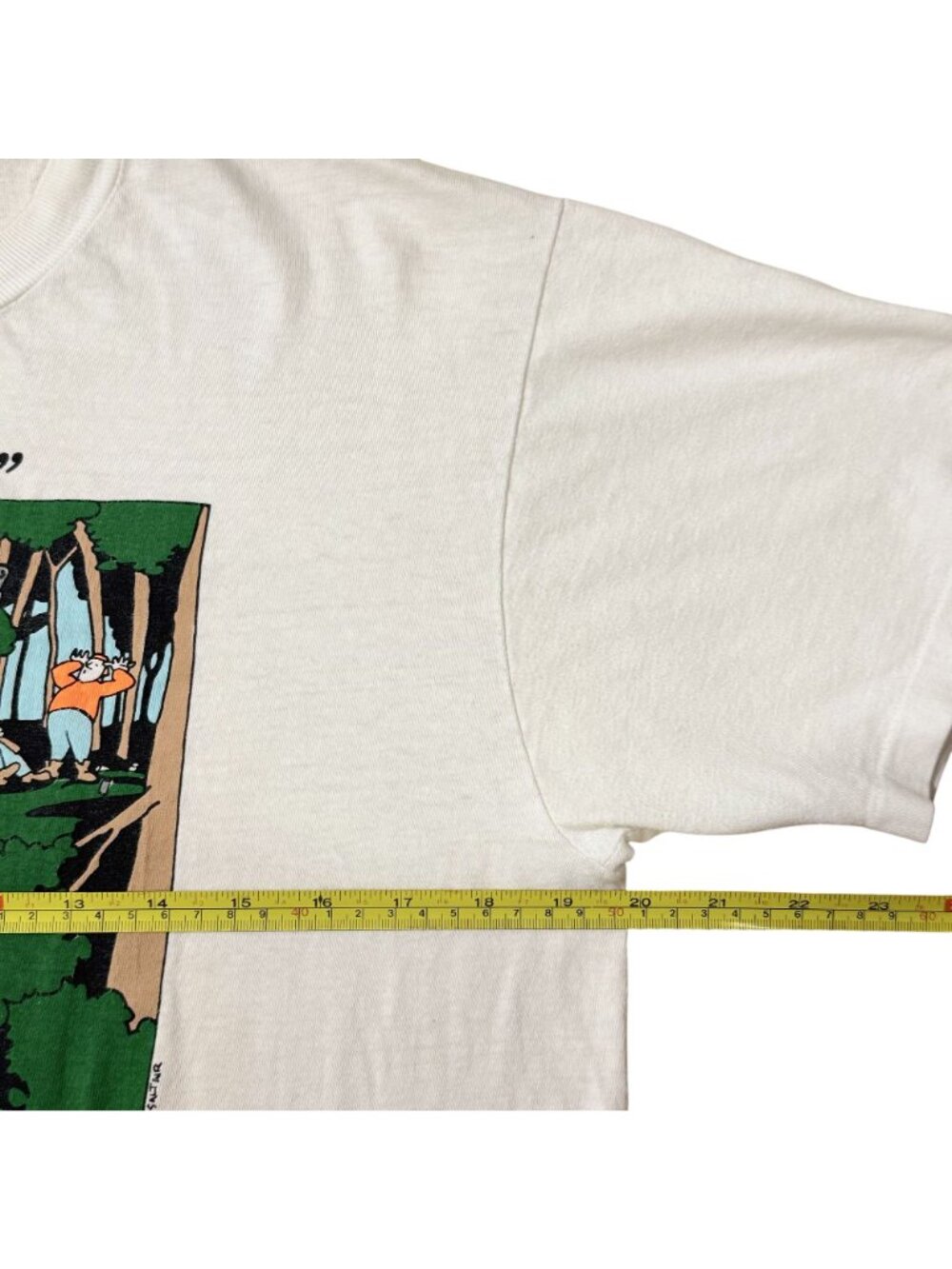 Vintage Men’s Hanes Beefy-T Cool As A Moose Maine Graphic T-Shirt USA M - Picture 6 of 9